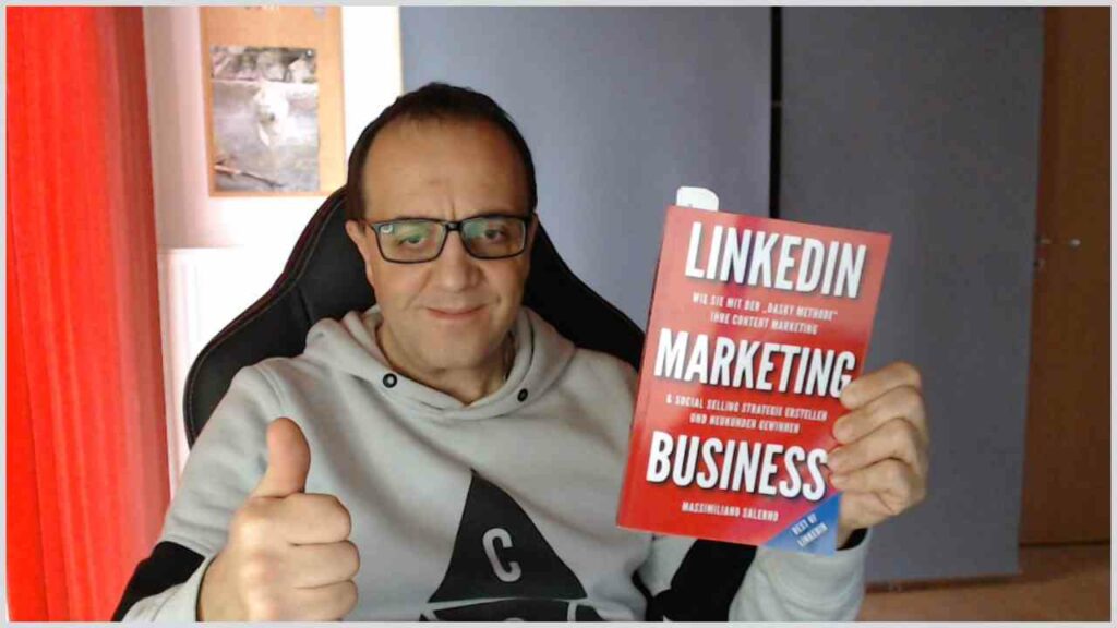Testimonial Buch Linkedin Marketing Business von Massimiliano Salerno